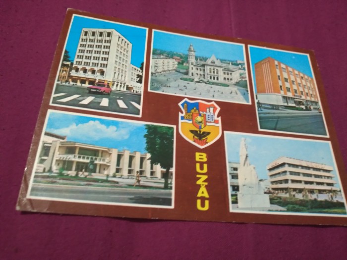 CARTE POSTALA -BUZAU CIRCULATA