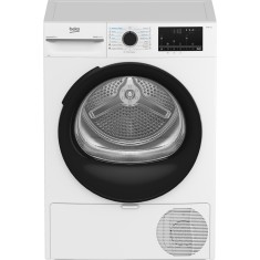 Uscator de rufe Beko BM3T41233WBEU, Pompa de caldura, 11 kg, Clasa D, 15 programe, Digital Display, Alb