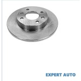 Disc frana fata 256 mm plin Audi 80 (1986-1991) [89, 89Q, 8A, B3]