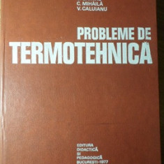 PROBLEME DE TERMOTEHNICA-N. LEONACHESCU, E. SANDRU, V. CARTAS, C. MIHAILA, V. CALUIANU