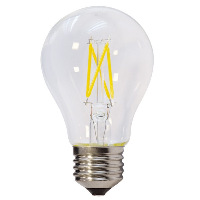 Bec LED FILAMENT E27 A60 6W 600Lm lumina calda &ndash; VARIABIL