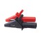 Set doua cleme tip crocodil rosii si negre
