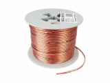 Cablu boxe AURA SCC 3076, Metru Liniar / Rola 100m, 2x0.75mm&sup2; (18AWG), 4627171421517