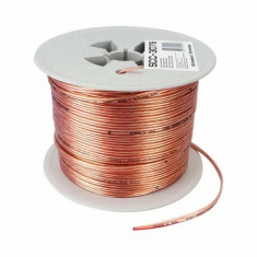 Cablu boxe AURA SCC 3076, Metru Liniar / Rola 100m, 2x0.75mm² (18AWG), 4627171421517