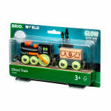 Tren din lemn - Glow in the dark - Ghost | Brio