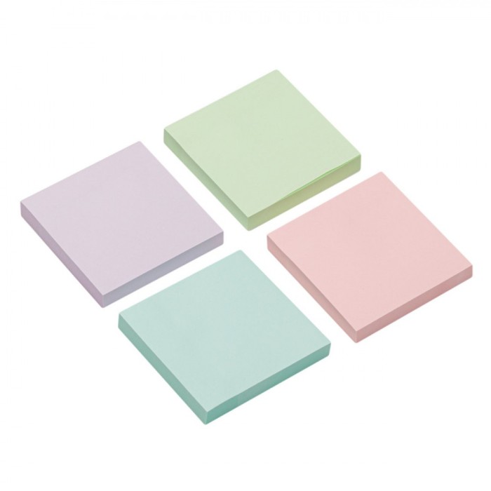 Notițe Adezive, Stick It, 500 File, Multicolor, 7.7x7.7cm