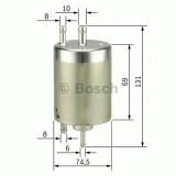 Filtru combustibil MERCEDES VANEO (414) (2002 - 2005) BOSCH 0 450 915 001