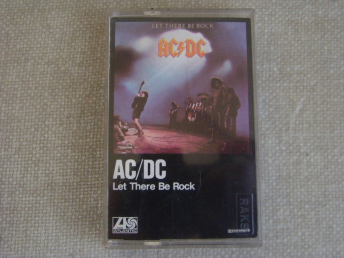 AC/DC - Let There Be Rock - Caseta Originala Atlantic Germany