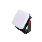 Proiector portabil de mana cu incarcare USB si 4 moduri de lumina, alb