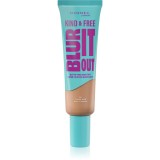 Rimmel Kind &amp; Free Blur It Out machiaj ușor de hidratare SPF 20 culoare 201 Classic Beige 30 ml