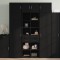 vidaXL Dulap &icirc;nalt, negru, 70x42,5x185 cm, lemn prelucrat 3281463