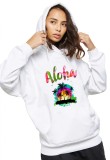 Hanorac dama alb - Aloha Exotic - XL, THEICONIC
