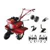 Motocultor Raider RD-T11, 7CP, 2+1 Viteze, Accesorii Incluse: Plug, Brazda, Roti Metalice + Cauciuc, Freze, Recoltat Cartofi