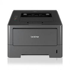 Imprimanta LaserJet Monocrom, A4, Brother, HL-5450DN, Duplex, USB, Network, Toner nou, Drum unit nou, 6 Luni Garantie, Refurbished foto