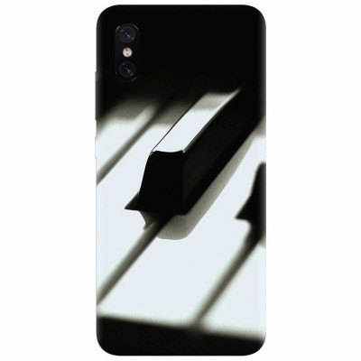 Husa silicon pentru Xiaomi Mi 8 Pro, Piano Key Close Up Macro foto
