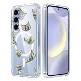 Husa pentru samsung galaxy s25, magnetica compatibila magsafe, money, protectie completa anti soc