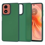 Husa Motorola Moto G04 Techsuit HaloFrost&Atilde;&sbquo;&Acirc;&nbsp;Series, verde inchis