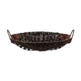 Cos de fructe, 36 x 30 x 8.5 cm, metal/plastic, General