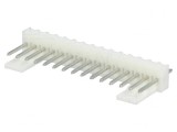 Soclu cablu-placă 2,54mm 15 pini THT 4A cositorit