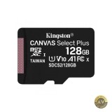 Card Memorie microSDXC Kingston Canvas Select Plus Android A1 128Gb Clasa 10 / UHS-1 U1 SDCS2/128GBSP