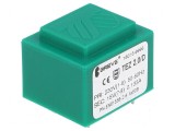 Transformator &icirc;ncapsulat 2VA 230VAC 15V 133,3mA pentru PCB
