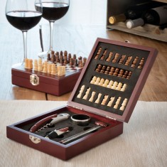 Set de Accesorii pentru Vin ?i ?ah InnovaGoods (37 Piese) foto
