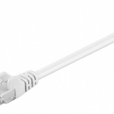 Cablu retea UTP cat.6 Alb 0.25m, SP6UTP002W