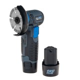 Mini polizor unghiular cu acumulator fără perii, 76mm, 2x2.0Ah 12V
