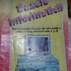 Bazele Informaticii - Radu Mârșanu , manual pentru clasa a XI-a