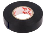 Banda de fixare SCAPA 2763 Neagra 19mm x 33m Folie PVC Auto-extinctie Flexibila