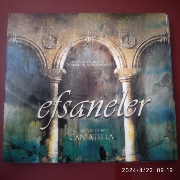 -Y- CD ORIGINAL CAN ATILLA - EFSANER ( STARE EX++/NM )