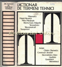 Dictionar De Termeni Tehnici - Carol Neuman, Edmond Nicolau, Radu Titeica foto