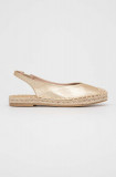 Answear Lab espadrile culoarea auriu