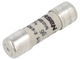 Siguranță ceramică gG 6A 500VAC 10x38mm