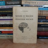 C.Z. POPAZOLU - NOTIUNI DE BIOLOGIE SI DE PEDAGOGIE SOCIALA , 1925