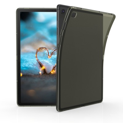 Husa pentru tableta Samsung Galaxy Tab S5e (2019), Kwmobile, Negru/Transparent, Silicon, 47834.01 foto