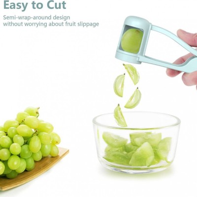 Grape cutter grape slicer-color: light blue foto