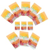 Cumpara ieftin Set carnetele de buzunar Soapta Stelelor 10 + 1, 100 foi albe, 5 x 8 cm