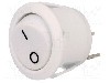 Intrerupator OFF-(ON), 2 pozitii, SPST, SCI - R13-112F-02-WW-2D foto
