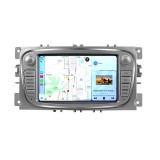 Cumpara ieftin Navigatie Dedicata Ford Focus, Mondeo,C-Max, Kuga, 7inch, 4Gb Ram, 64Gb stocare, Carplay, Argintiu