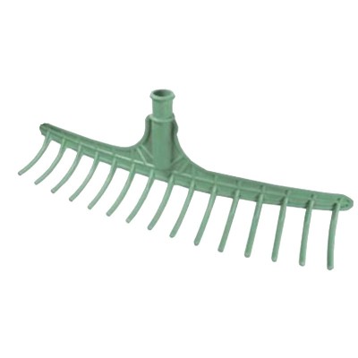 Grebla din plastic cu, 15 dinti x 71 cm foto