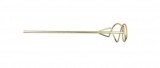 Amestecator Elicoidal Zincat Din Otel Rotund / 75X400X10Mm