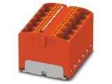 Conector pe șină 32A 450V, 12 terminale