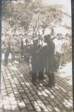 Carte postala, Ceremonie de decorare in Legiunea Straina din Franta, perioada interbelica