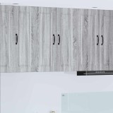 vidaXL Dulap de bucătărie Gri Sonoma 60 x 31 x 80 cm Lemn compozit 885401