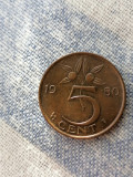 MONEDA - 5 CENT 1980 OLANDA