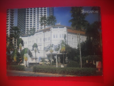 HOPCT 5152 HOTEL RAFFLES - SINGAPORE CITY-SINGAPORE-ASIA-NECIRCULATA foto
