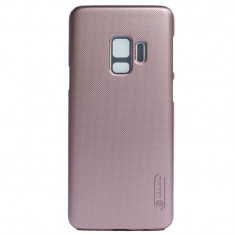 Husa + Folie de Protectie Samsung Galaxy S9 Roz Nillkin foto