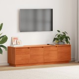 vidaXL Cabinet TV Maro 156 x 37 x 45 cm Lemn de brad solid