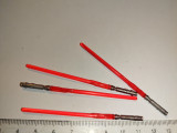 Bnk jc Star Wars - lot 4 sabii laser pentru figurine - rosii